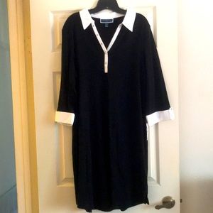 Karen Scott Sport women’s plus sized black dress